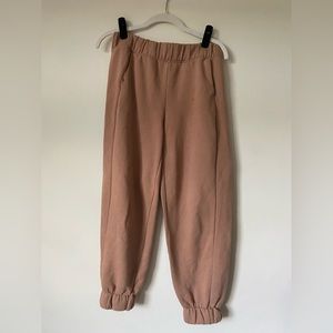 Women’s tan sweatpants